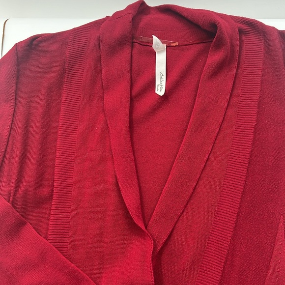 NY Collection Open Front Cardigan - Picture 4 of 7